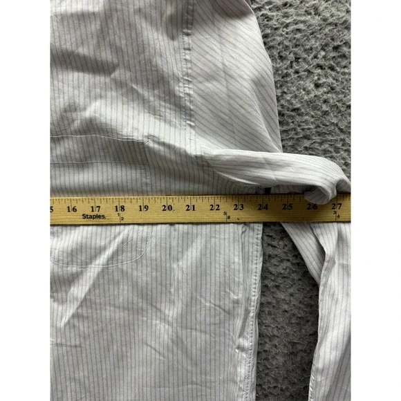 Giorgio Armani A Milano Borgonuovo 21 Button-Up Long Sleeve Shirt Mens Size 44 - Picture 10 of 11